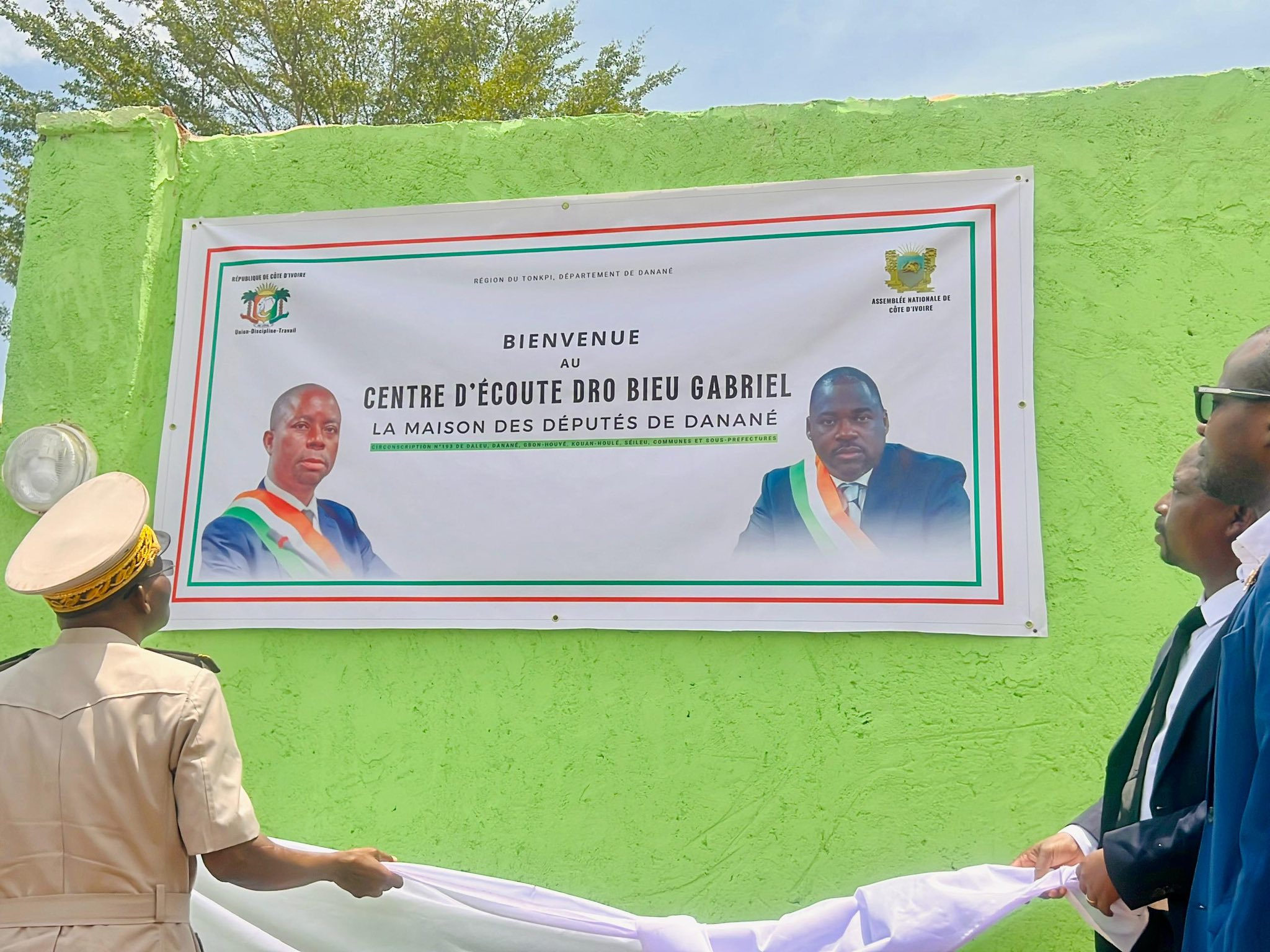 Inauguration de la permanence parlementaire “Dro Bieu Gabriel” à Danané : un nouvel espace de proximité au service des populations