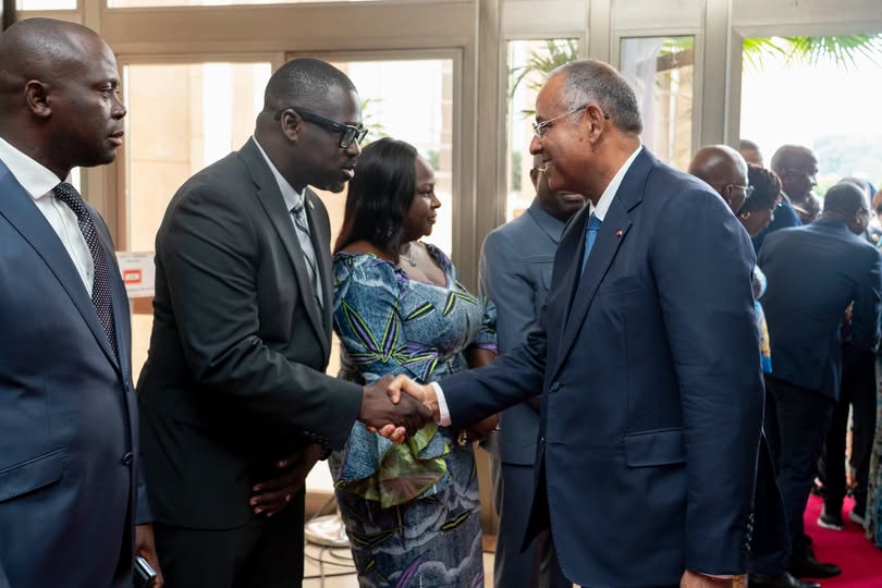 Clôture de la session ordinaire du Sénat : le député Souleymane Soumahoro au sein de la délégation de l'Assemblée nationale